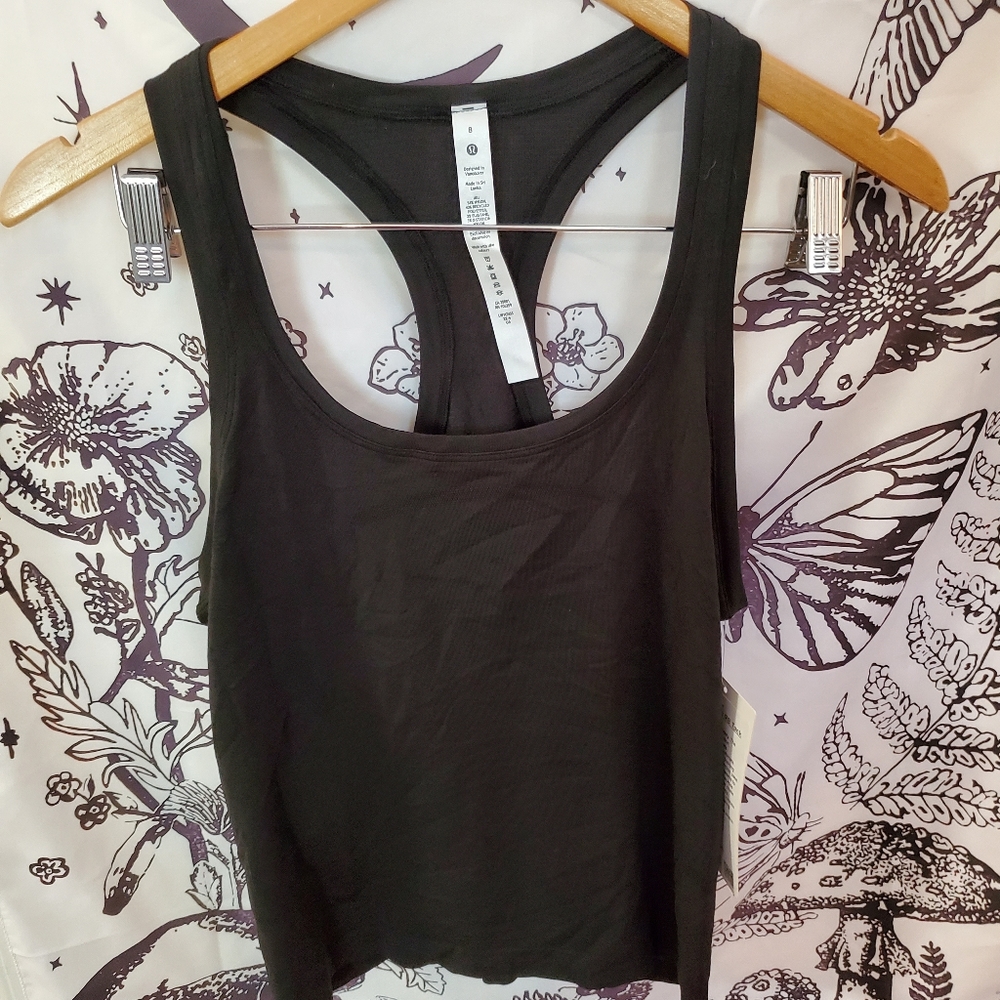 ✴️ NWT LULULEMON SWIFTLY TECH TANK RACERBACK RB 2.0 RACE BLACK SIZE 8 |